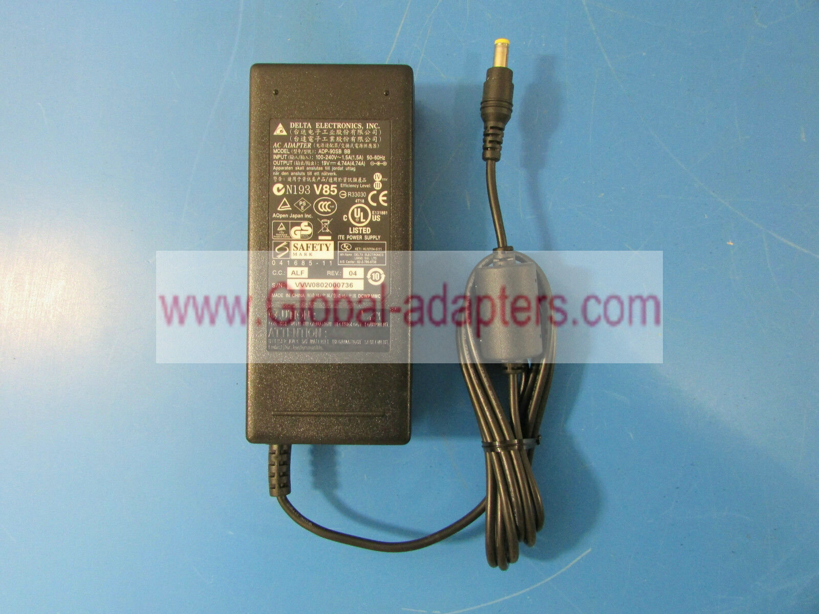 NEW Delta Electronics 19V 4.74A ADP-90SB BB AC/DC ITE Power Supply Adapter